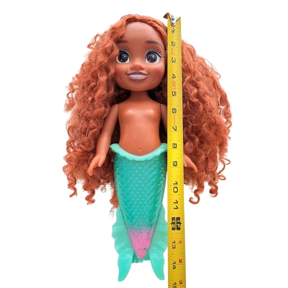 Disney Princess Ariel‎ Mermaid Doll Red Curly Hair 12
